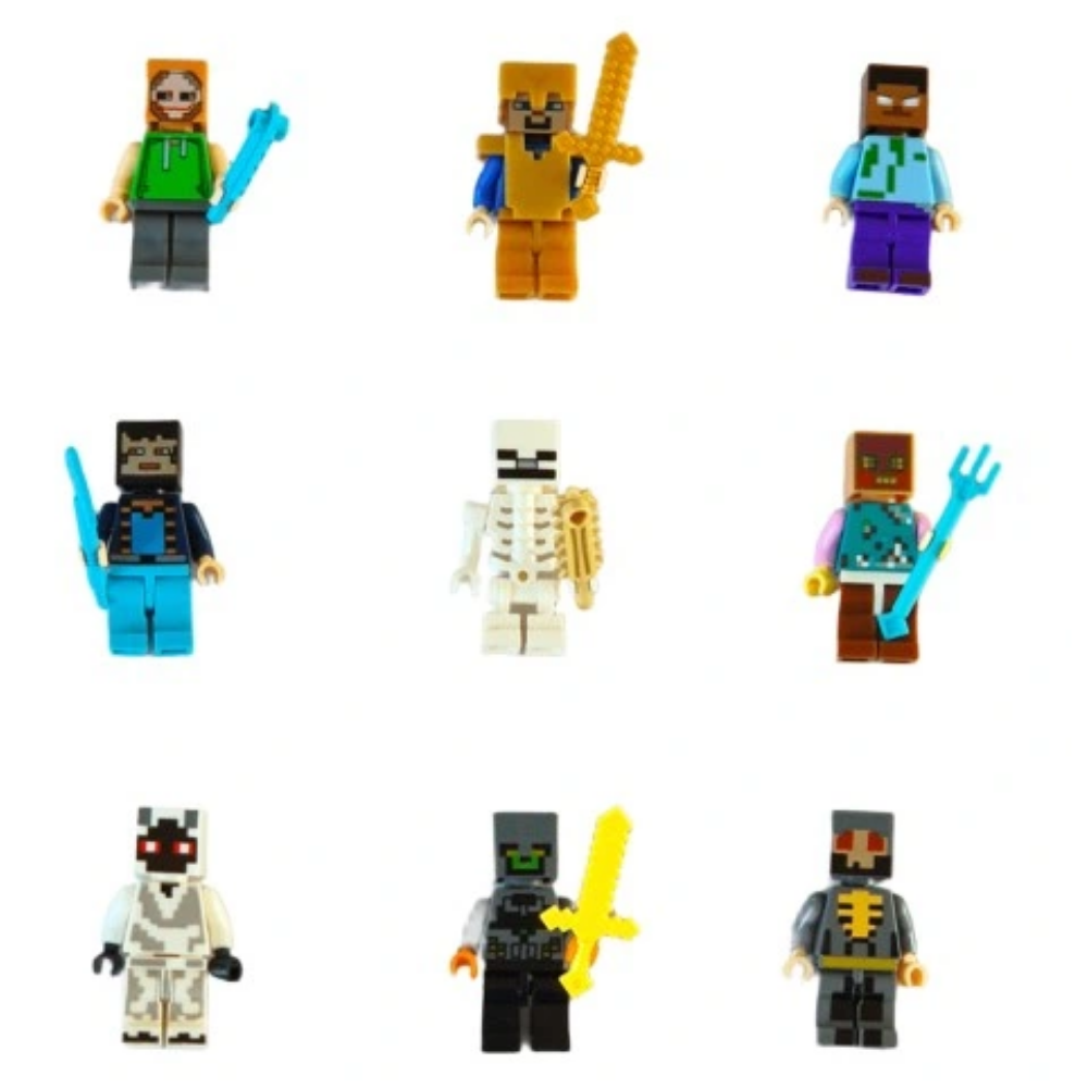 10 figurek z minecrafta