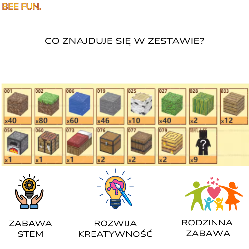 BeeBricks | Kultowe Budowle- Leśna Kraina 300 ELEMENTÓW