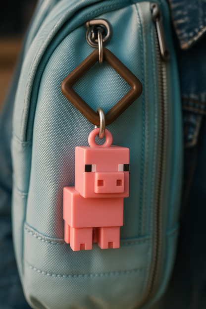 BeeFun Block Buddies – Kolekcja Breloków Figurki 2w1 (10 szt)