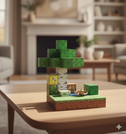 BeeBricks | Kultowe Budowle-  Drzewo szczęścia 48 elementów