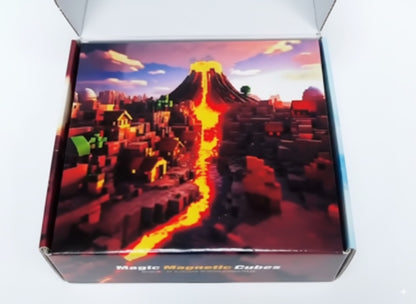 BeeFun Magnetyczne Klocki BeeBricks Premium: Złota Jesień 🍁 – 100 elementów + GRATISY