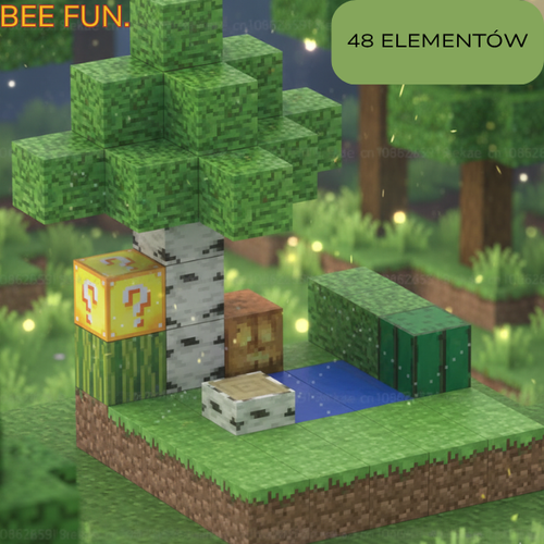 BeeBricks | Kultowe Budowle-  Drzewo szczęścia 48 elementów