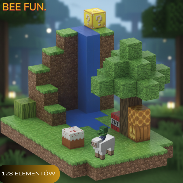 BeeBricks | Kultowe Budowle- Polana Odkrywcy 128 elementów