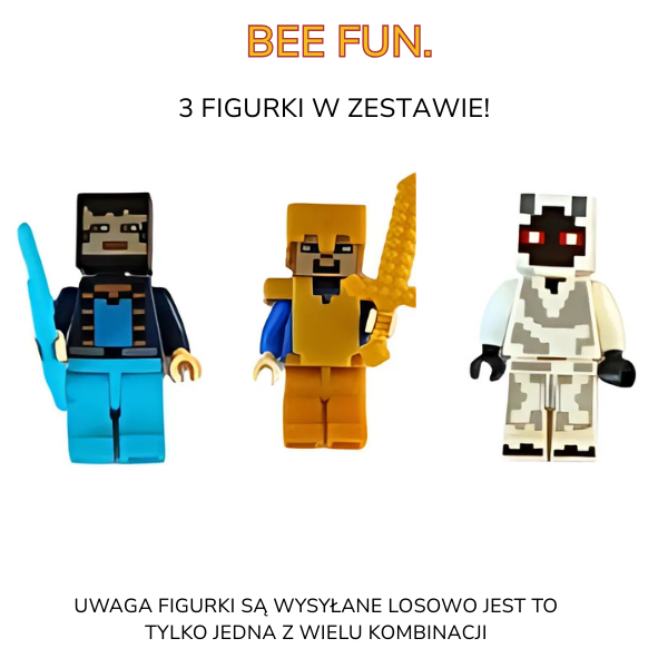 BeeFun Magnetyczne Klocki BeeBricks – 100 elementów + GRATISY