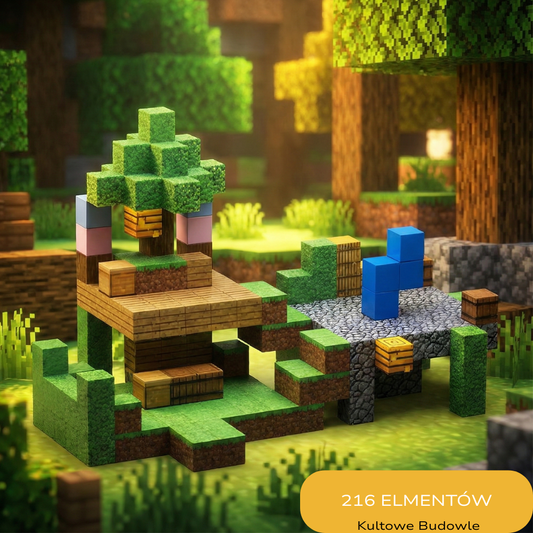 BeeBricks | Kultowe Budowle- Leśny Posterunek 216 elementów