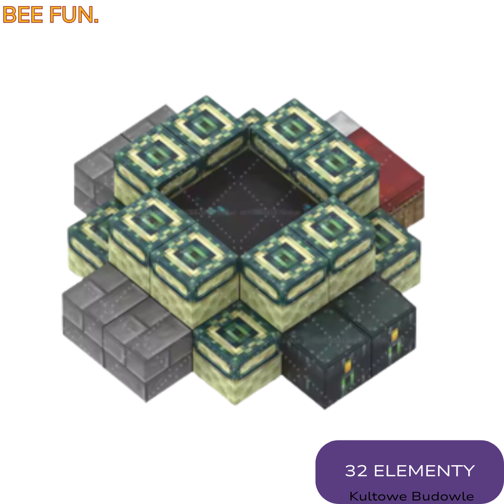 BeeBricks | Kultowe Budowle- Portal końcowy 32 ELEMENTY
