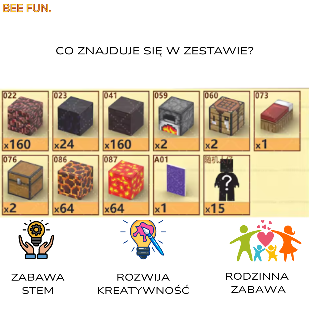 BeeBricks | Kultowe Budowle- Ognisty Most 480 elementów