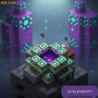 BeeBricks | Kultowe Budowle- Portal końcowy 32 ELEMENTY