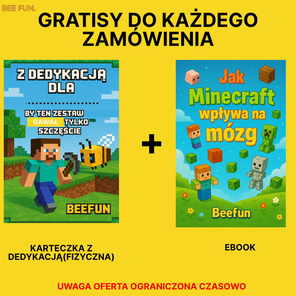 BeeFun Magnetyczne Klocki BeeBricks – 100 elementów + GRATISY