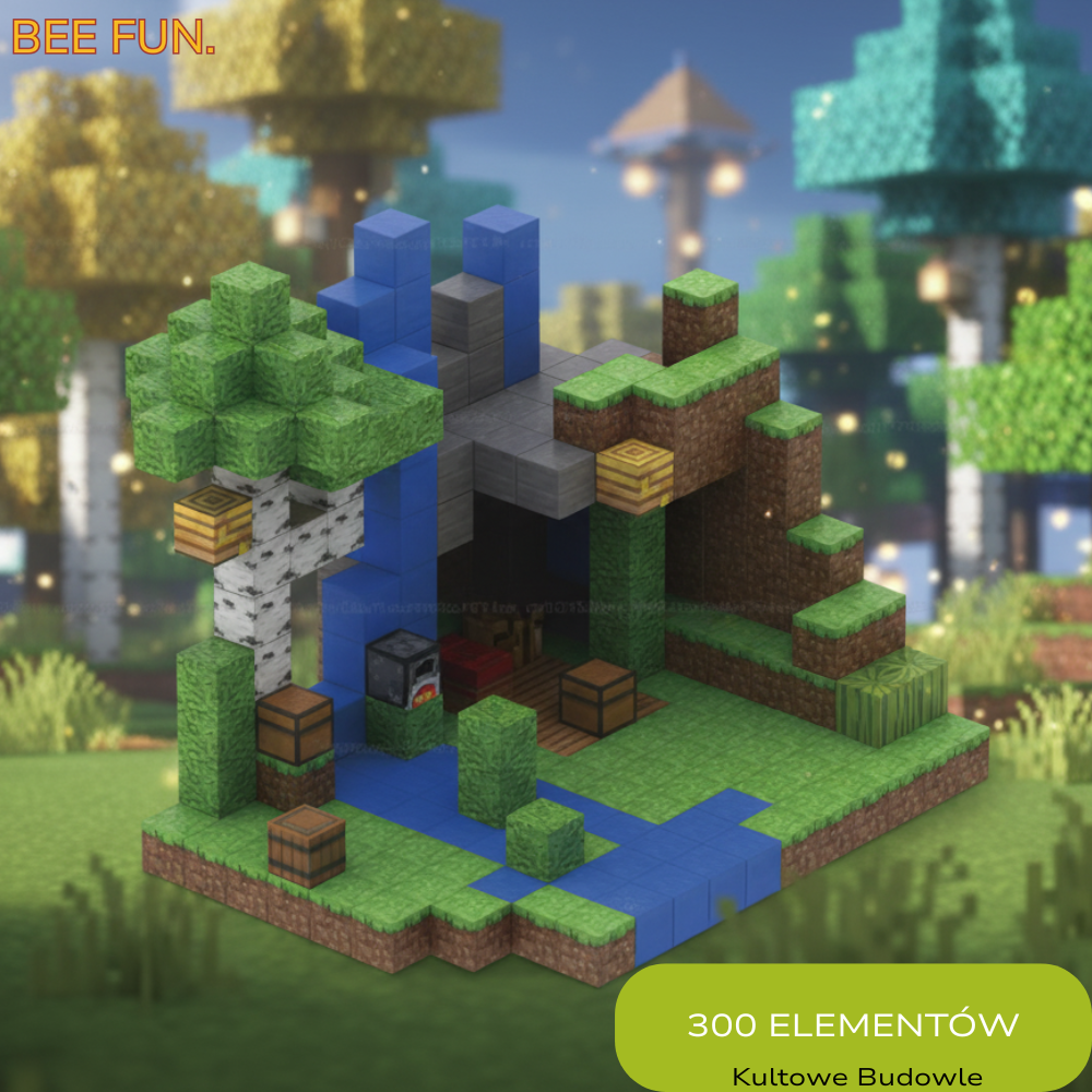 BeeBricks | Kultowe Budowle- Leśna Kraina 300 ELEMENTÓW