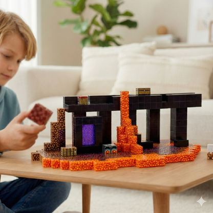BeeBricks | Kultowe Budowle- Ognisty Most 480 elementów